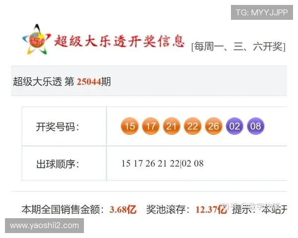 大乐透第52期开奖结果公布最新号码查询